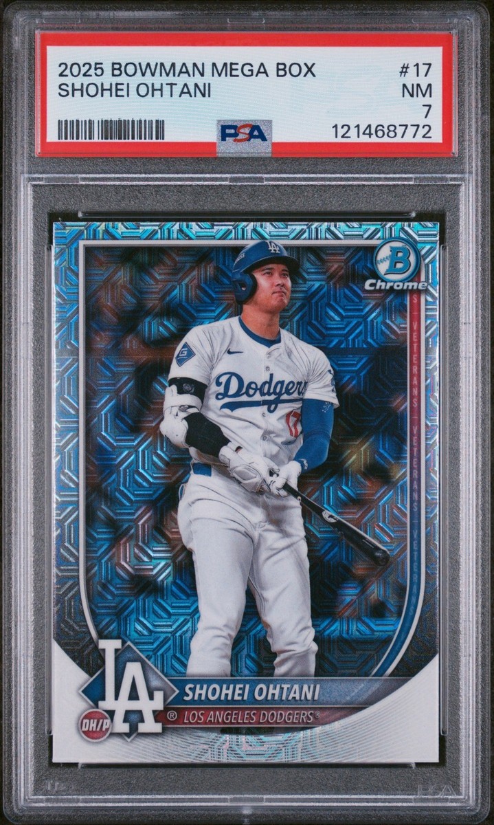 2025 Bowman - Shohei Ohtani #17 Chrome Mojo Refractor for