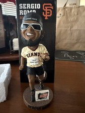 SERGIO ROMO 2013 SAN FRANCISCO GIANTS SGA GIANT RACE BOBBLEHEAD