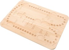Wooden Bead Board for Jewelry Making - Beading Tray and Design Tool