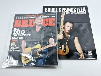Bruce Springsteen Lot Rolling Stone Collectors Edition Sealed + Easy Guitar Book