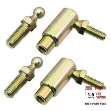 2 Pcs Throttle Disconnect, Quick Release Ball Joint, 10-32 Female Thread