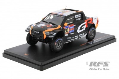 Toyota Hilux IMT Evo Rallye Rally Dakar 2025 Lategan 1:43 IXO RAM 985