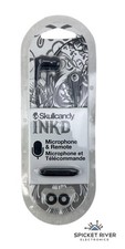 NEW - Skullcandy INK'D Wired Earbuds w/ Microphone  Remote S2IKDY-003 Black