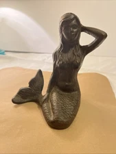 Heavy Cast Iron Mermaid