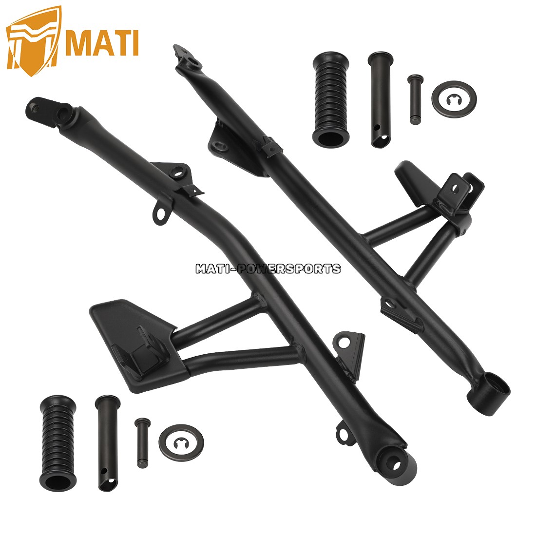 Passenger Footrest Footpegs Set For 2015-2024 Kawasaki Vulcan S EN650 99994-0570