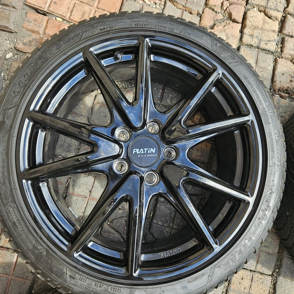 Felgen Platin P99 18" 5x114,3 Allwetterreifen 225/40R18 7mm I30 Pro Ceed Rader - Bild 3 von 4