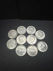 10- 1964 kennedy half dollars 90% Silver