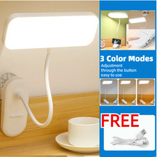 LED Desk Lamp Adjustable Swing Arm Lamp with Clamp Eye-Caring Reading Desk Light