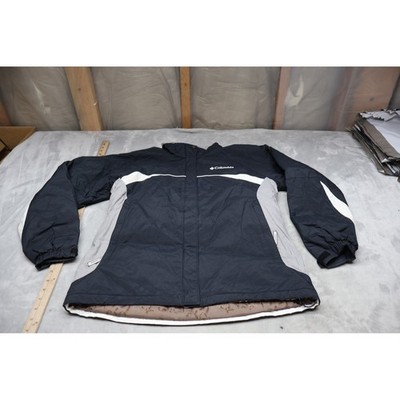 Columbia Jacket Womens Medium BLK Insulated Waterproof Ski Snow Winter Wind Rain