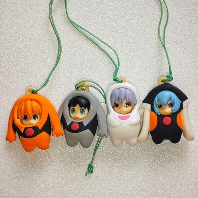 Evangelion Dress Up Rei Asuka Shinji Mini Figure Angel Israfel Zervel Kaworu x4