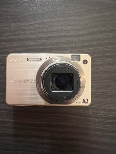 Sony Cyber-Shot DSC-W150 8.1MP Digital Camera beige with  Battery Charger  - Picture 1 of 6