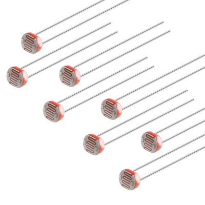 20pcs Photoresistor LDR 5mm Light-Dependent Resistor Sensor GL5539 5 Ohm