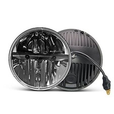 7 inch LED Headlight Round 2PCS E-MARK Approved 6000K Hi/lo Beam J004-C-pair