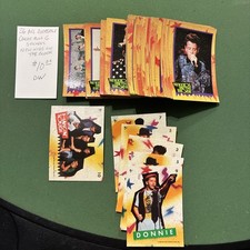 1989 New Kids on the Block trading cards Lot Of 56 ALL DIFFERENT plus 6 stickers