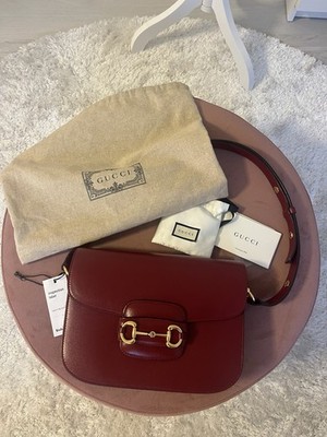 Gucci Horsebit 1955 Rot Neuwertig!