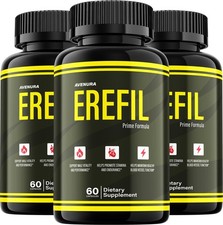 (3 Pack) Erefil for Men Capsules – Erefil Advanced Formula Pills Supplement