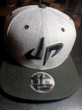 Dude Perfect New Era Black Gray 9FIFTY Snapback Hat Cap