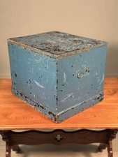 Victorian Pine Chest In Paint