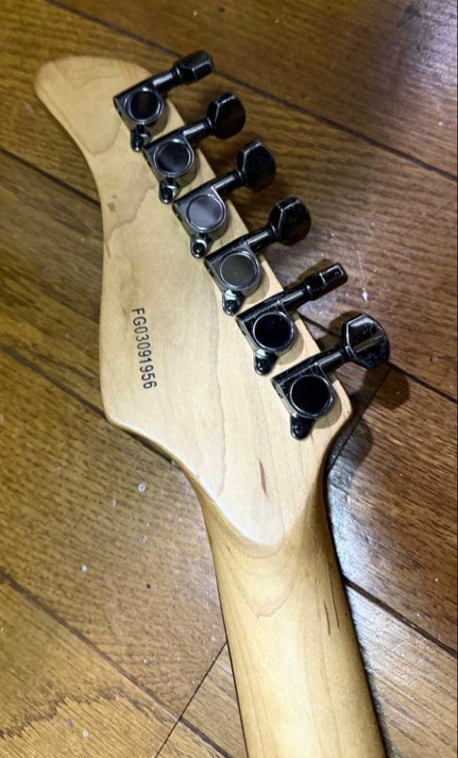 rare! Fernandez FR-55S TRQ Sustainer Flame evh | eBay