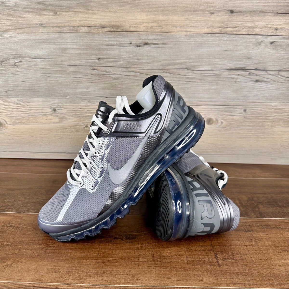 Nike Air Max 2013 Mens Size 11 Metallic Cool Grey Anthracite