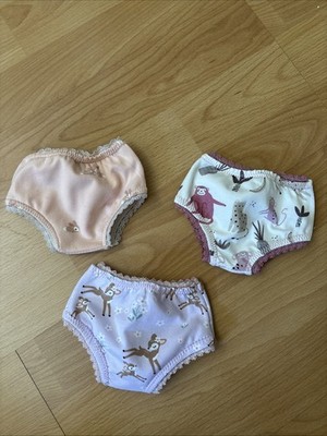 Handmade Puppenkleidung 43 cm Unterhosen/Slip 3 Stück