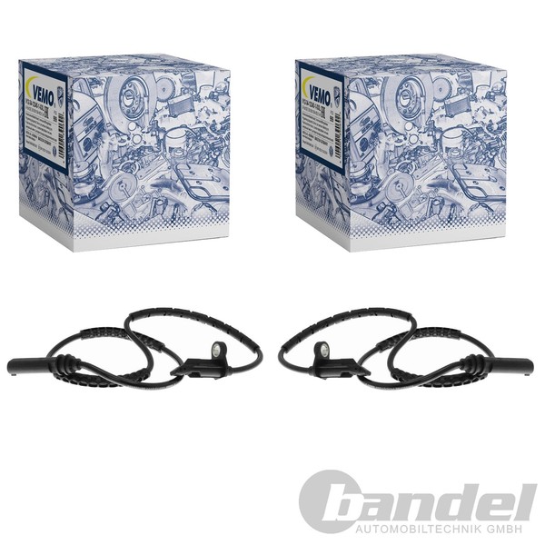 2X Vemo ABS-SENSOR Raddrehzal Hinten Passend FüR BMW I3-image