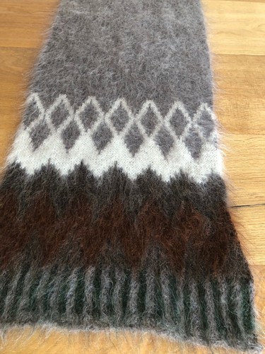 Bufanda Dsquared2 scarf punto mohair + lana como nueva - Made in Italy *RARA* - Imagen 2 de 8