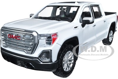 2019 GMC SIERRA 1500 SLT CREW CAB PICKUP WHITE 1/24-1/27