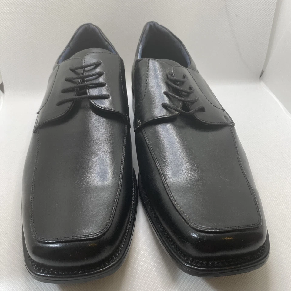 Zapatos Oxford Bruno Marc Para Hombres Puntera Cuadrada Con Cordones Clásicos Zapatos de Vestir Talla 11 Foto 2 de 4