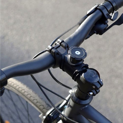 Bicycle Handlebar Stand Bike MTB Phone Holder Security Lock Adjustable Support - Photo 13 sur 16