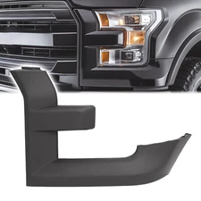 Headlight Bezel For Ford F150 2015-2017 Black Trim Molding Grille Driver Side