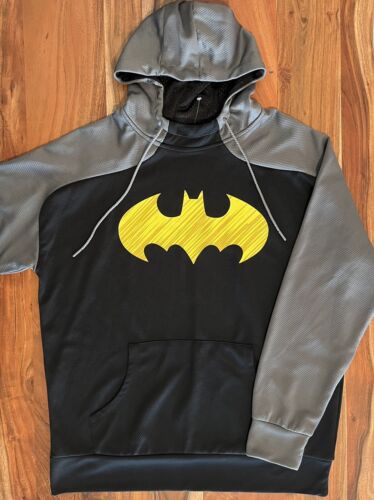 Suéter con capucha original rara de colección de Batman DC Comics, grande,  raro Batman L/s | eBay