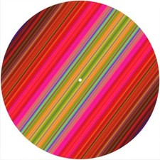 Graphical Slipmat Slip Mat 12" DJ Turntable Record Player ABSTRACT STRIPES 7 New