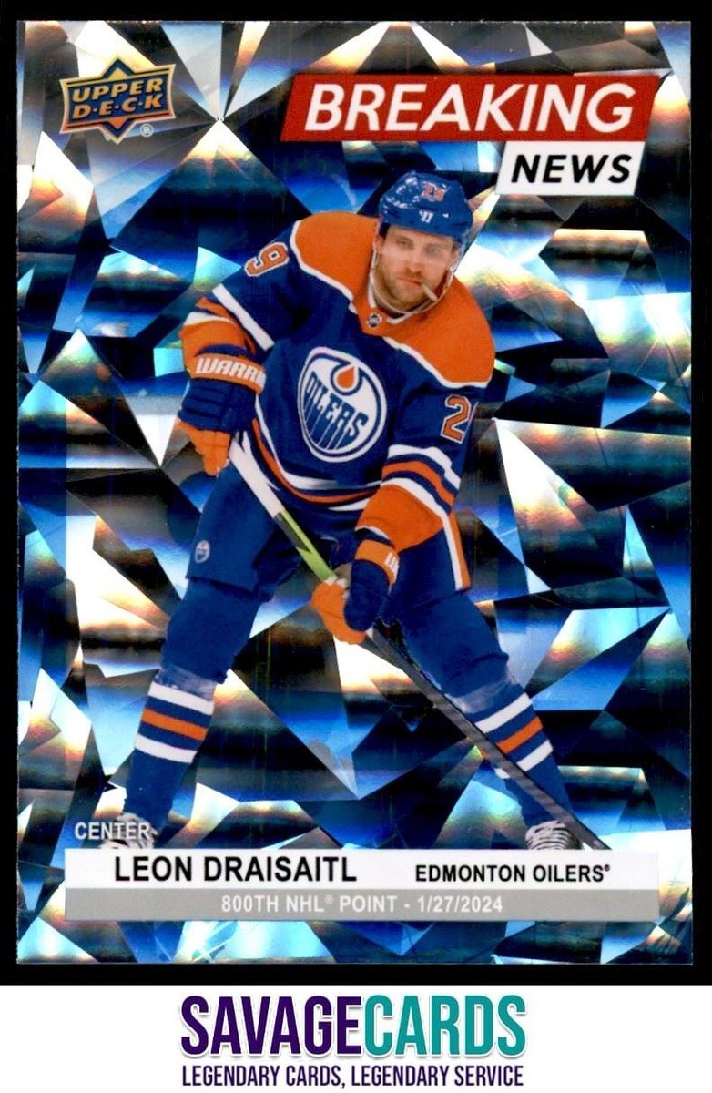 未開封品 UPPER DECK NHLカード ENGRAINED LEON DRAISAITL OILERS #SA-LD 送料無料 中古 IT1 Leon Draisaitl 2021-22 Upper Deck #321 Edmonton Oilers Card