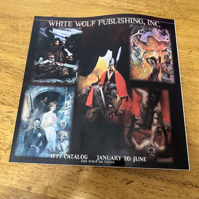 White Wolf 1999 RPG Catalogs Necromancer Games D20 Ravenloft World Darkness