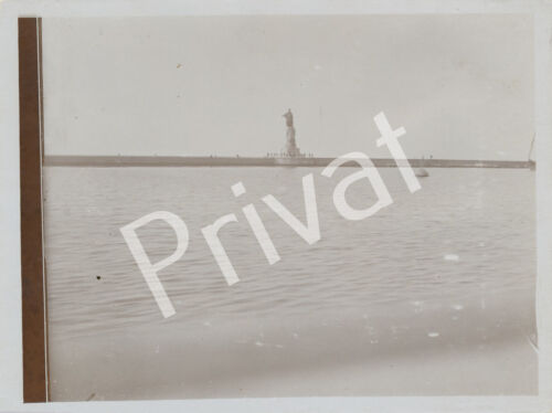 Photo. S.M.S.Vautour Kaiserl Marine Port Said Égypte 1913/14 Tour Du Monde