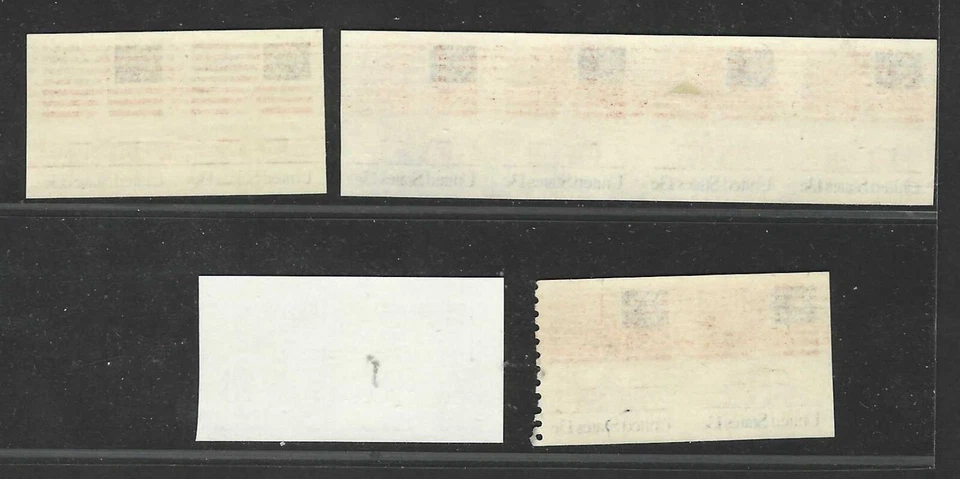 US 1975 & 1981 OLD GLORY US FLAG IMPERFS FROM SHEET & COILS NH - Image 2 of 2