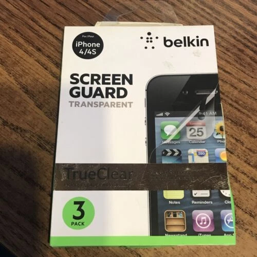 Protectores de pantalla para teléfono celular Belkin Apple iPhone 4