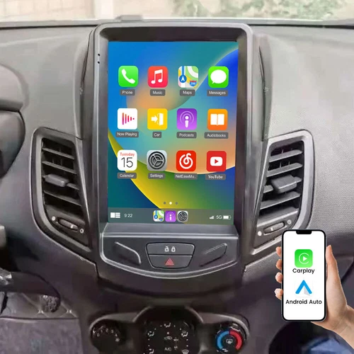 9.7'' Android 13 Autoradio für Ford Fiesta 2009-2016 Wireless Carplay GPS Navi - Bild 1 von 17