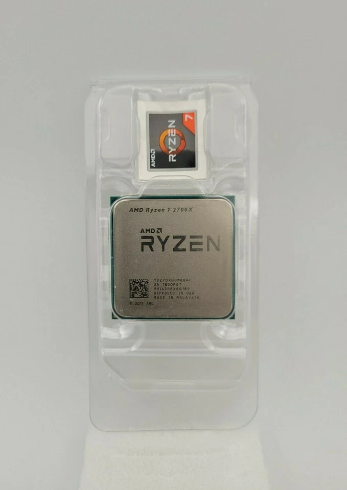 AMD Ryzen 7 2700X Processor with Wraith Stealth Cooler - Image 3 of 4