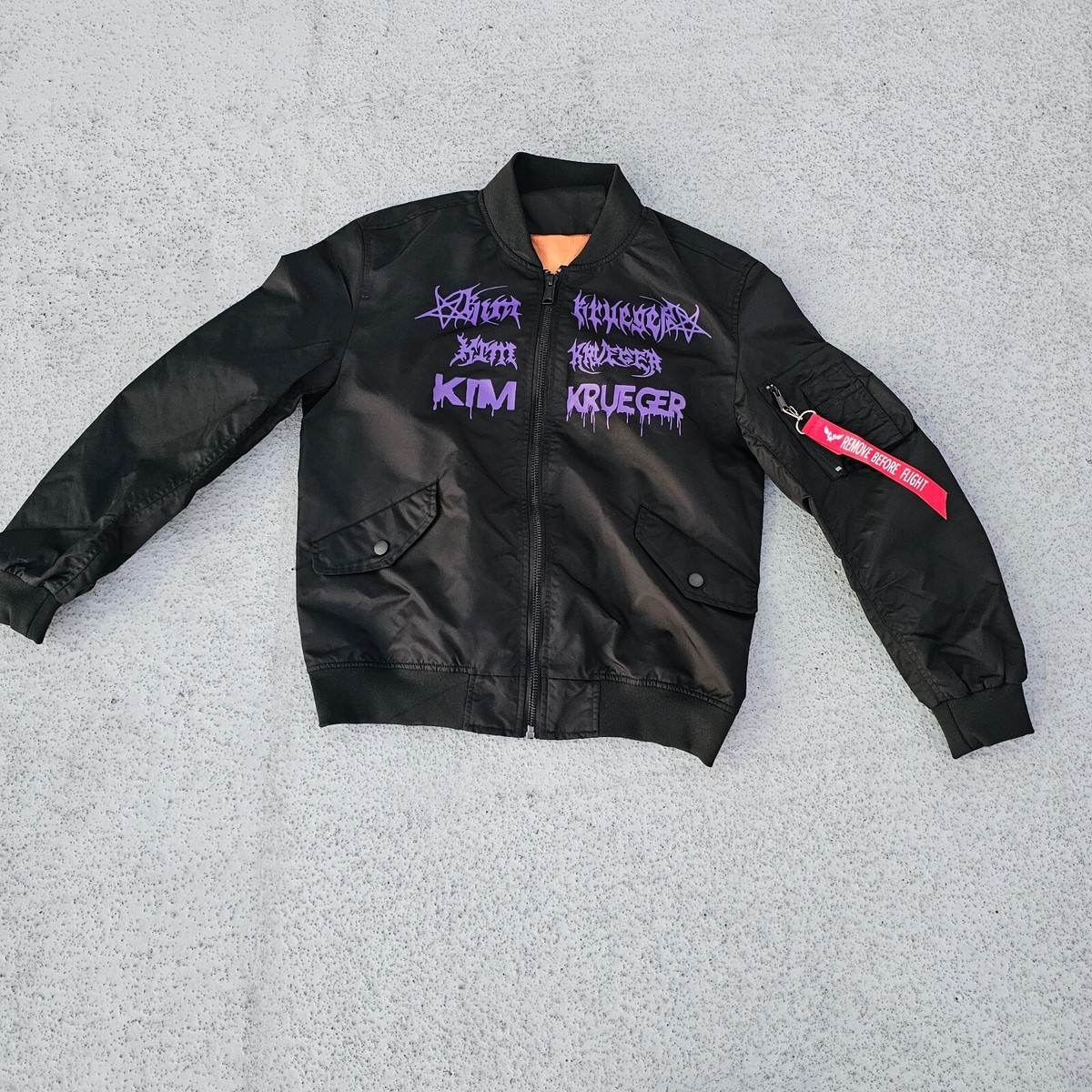 Kim Krueger ボンバージャケット Kim Krueger Bomber Jacket | eBay