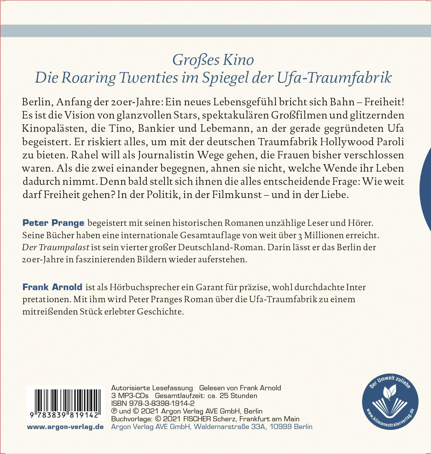 Thumbnail - Der Traumpalast, Peter Prange