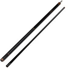 Longoni Niels Feijen Sparkle Pool Billiard Cue w/Luna Nera Shaft Linen Wrap