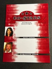 2013 Leaf Pop Century RED PROOF MISSING AUTO & #/5 Katey Sagal Mark Boone Junior