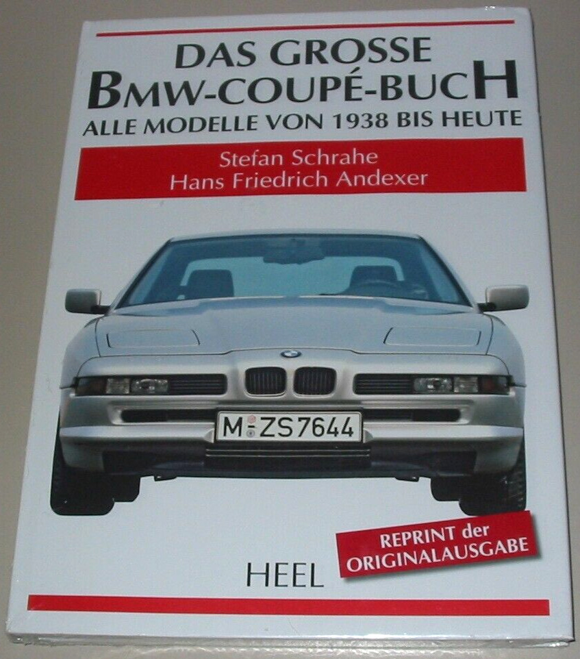 Thumbnail - Bildband Das Grosse Bmw Coupe Buch 501 502 3200 3000 V8 Glas 850i 628