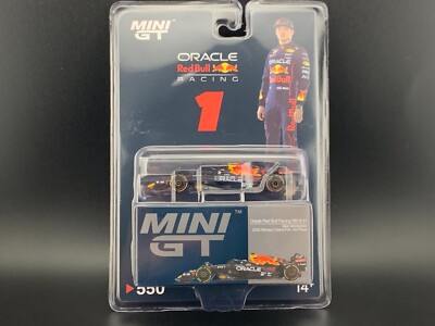 Mini GT Red Bull RB18 #1 Max Verstappen 2022 Monaco GP 3rd Place