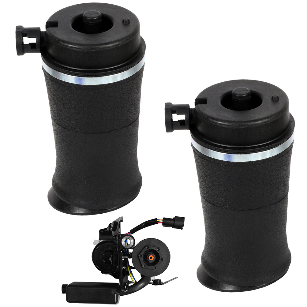 3PCS Air Suspension Spring Bags Compressor Pump For Lincoln Navigator AWD 98-02