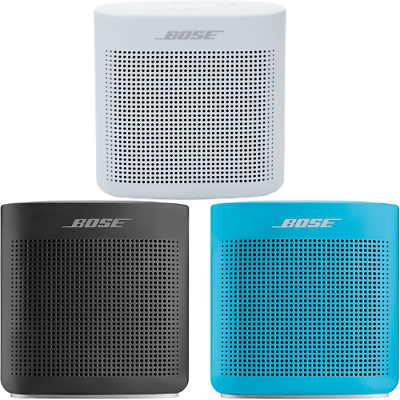 Bose SoundLink Color II Bluetooth Speaker Coral white/black/blue New Japan