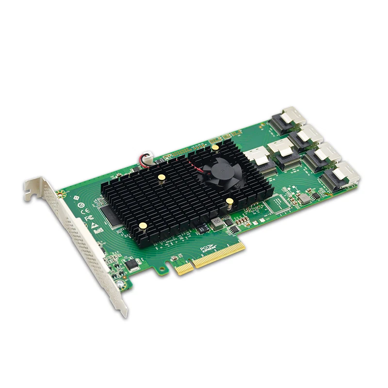 PCIe X8 to 24 Port 6Gb/s SAS/SATA Expander Card with miniSAS SFF-8087 - - Image 4 of 4