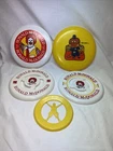 5 Vintage 1970’s 80’s Ronald McDonald McDonald’s Toy Frisbee Coca-Cola Big Mac